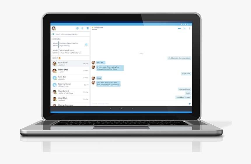 Momentum Skype For Business Desktop - Zoom Conferences, HD Png Download, Free Download