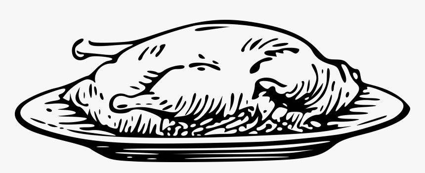 Food Clipart Black And White Png, Transparent Png, Free Download