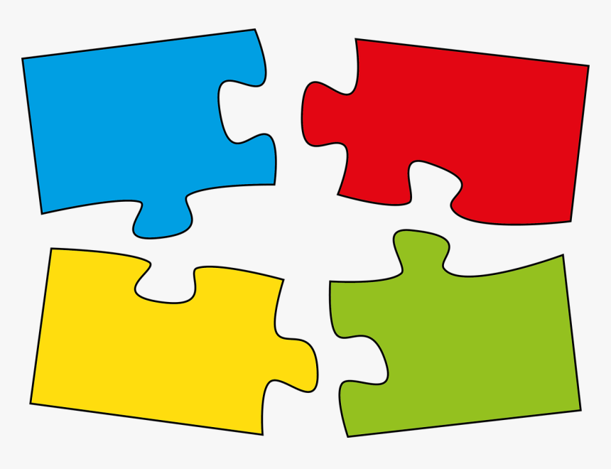 Puzzle, Pieces Of The Puzzle, Belonging Together - Puzzle Pieces Png, Transparent Png, Free Download