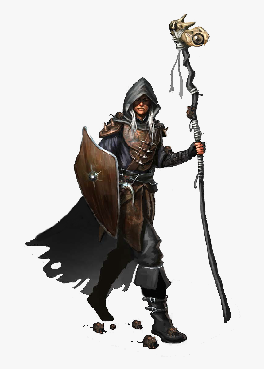 D&d Staff And Shield, HD Png Download, Free Download