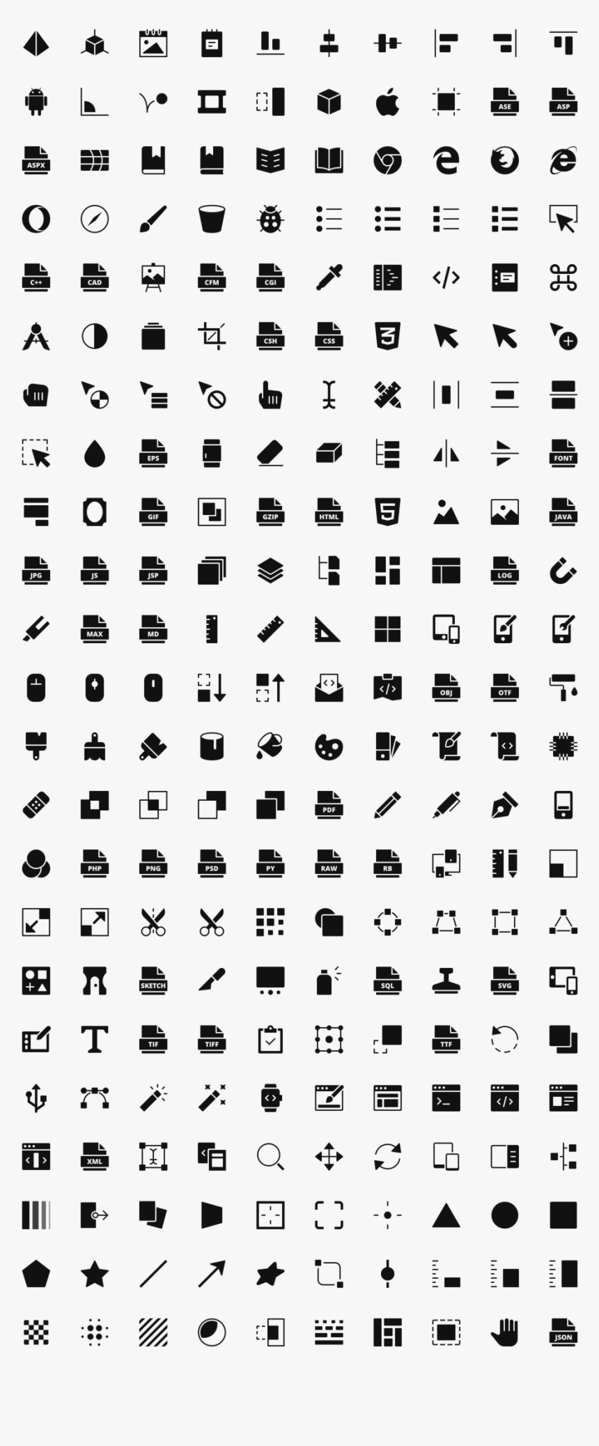 Transparent Web Development Icon Png - Word Search Black And White, Png Download, Free Download