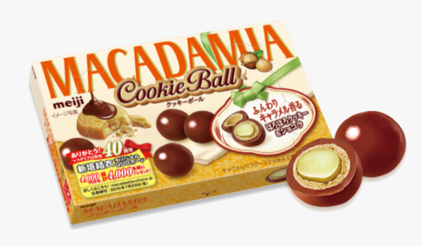 Meiji Cookie Balls - Macadamia Meiji, HD Png Download, Free Download