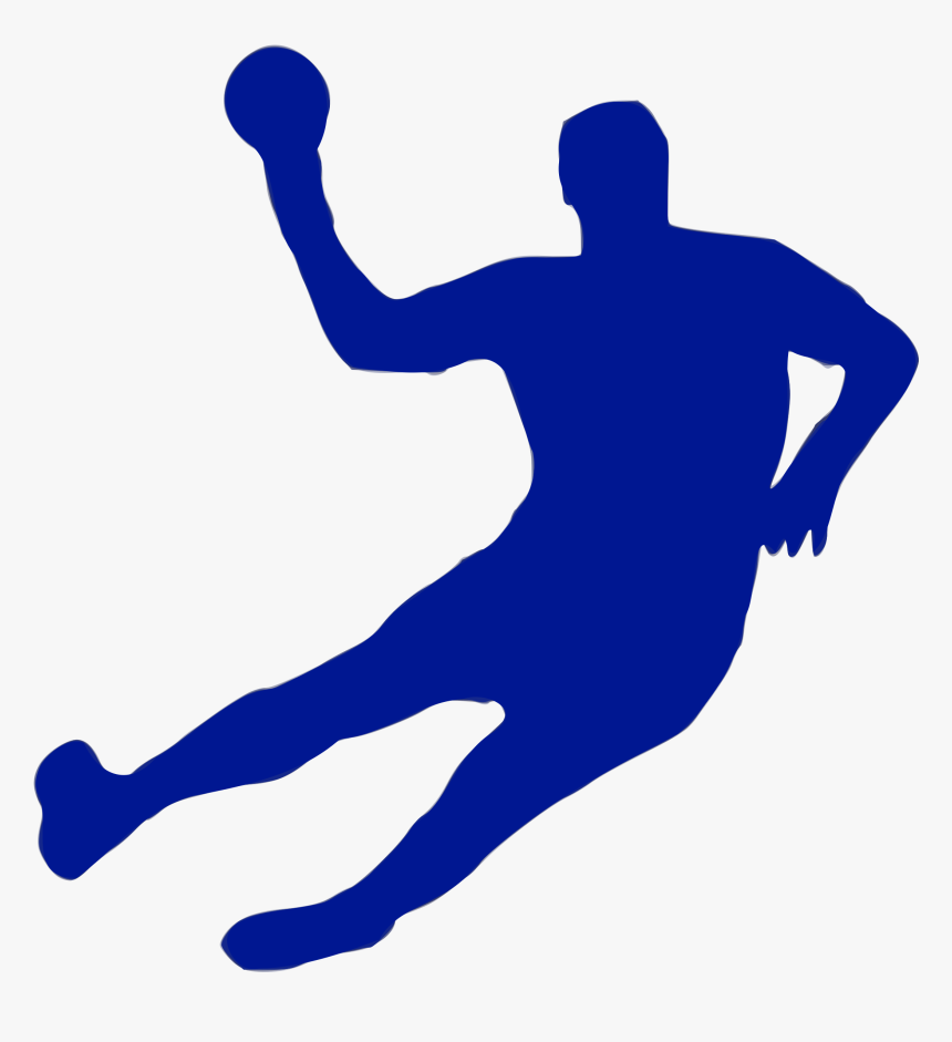 Silhouette Handball 09 Clip Arts - Jogador De Handebol Png, Transparent Png, Free Download