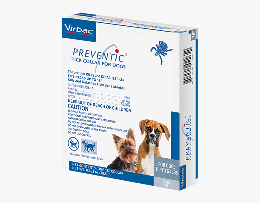 Preventic Tick Collar For Dogs Size, HD Png Download, Free Download