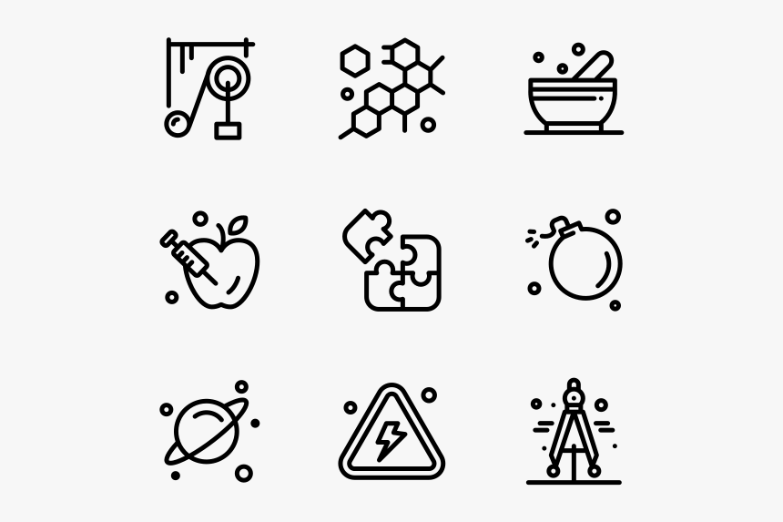 Science - Food Icon Hand Drawn, HD Png Download, Free Download