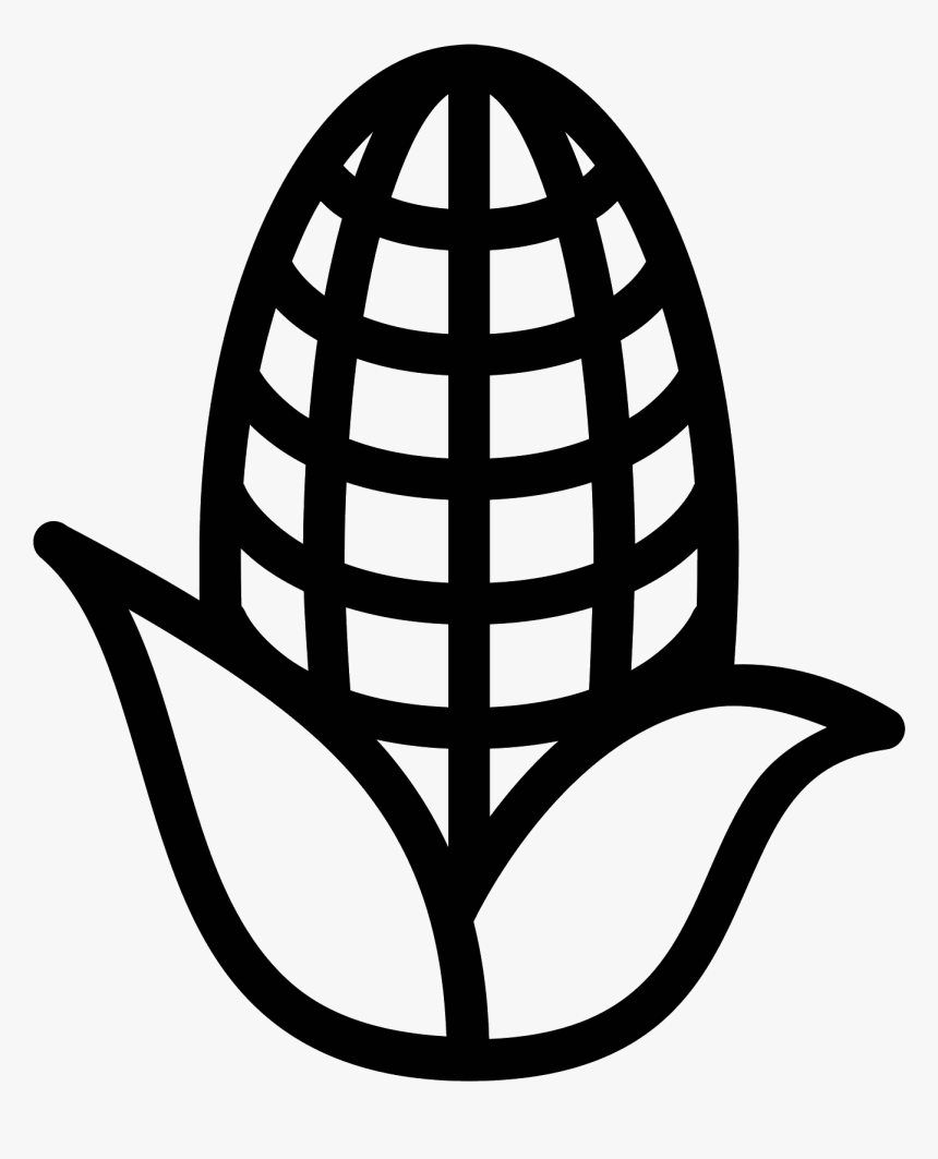 It"s An Icon In The Shape Of An Ear Of Corn - Icon Corn, HD Png Download, Free Download