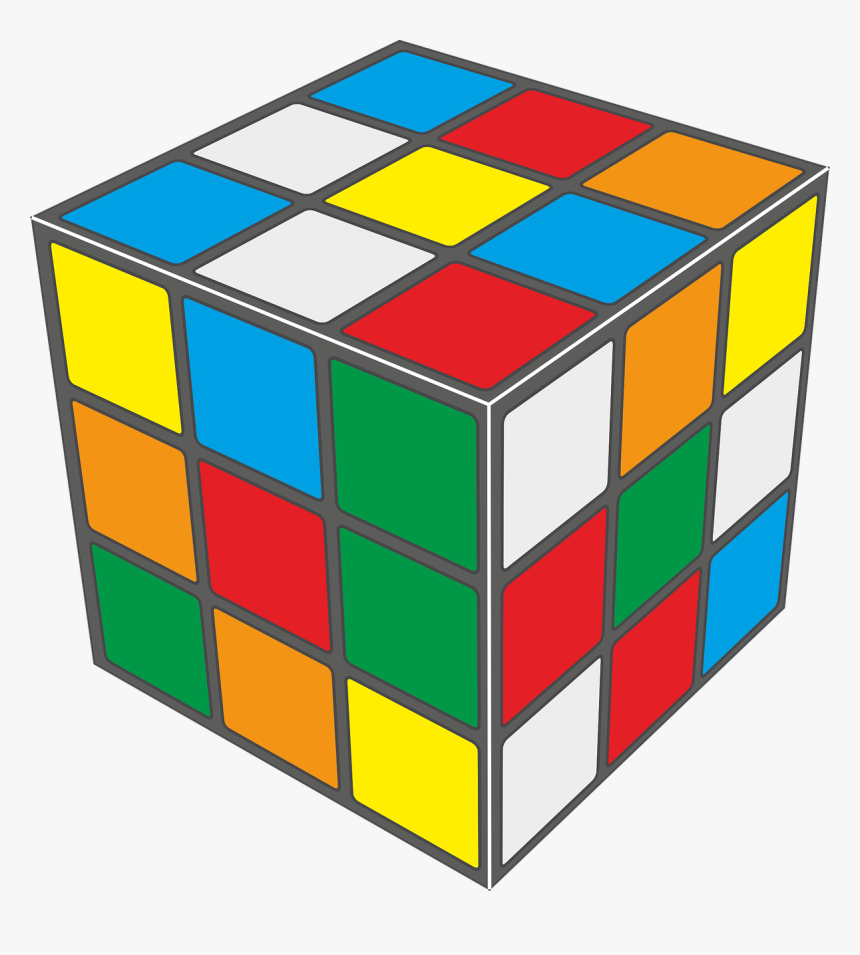 Transparent Background Rubik's Cube Png, Png Download, Free Download