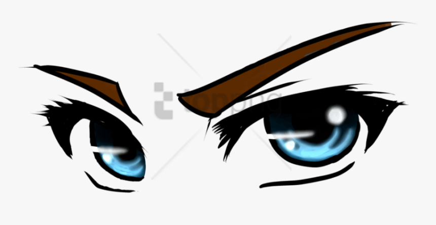 Anime Eyes Png Transparent - Anime Eyes Transparent Background, Png Download, Free Download