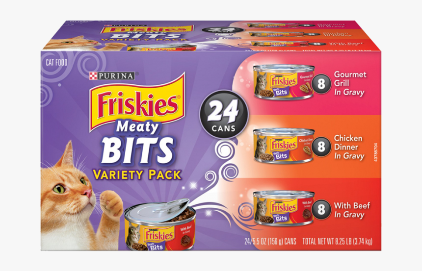 Friskies Wet Cat Food Pate, HD Png Download, Free Download