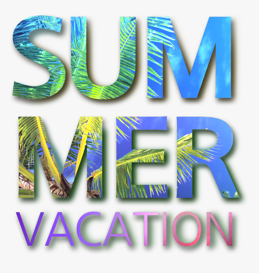 Gradient Summer Word Art - Graphic Design, HD Png Download, Free Download