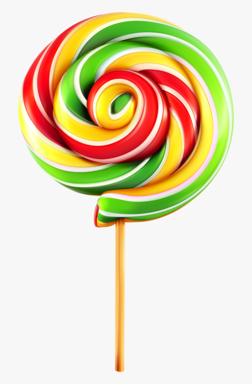 Rainbow Lollipop Png Photo - Lollipop Candy Clip Art, Transparent Png, Free Download