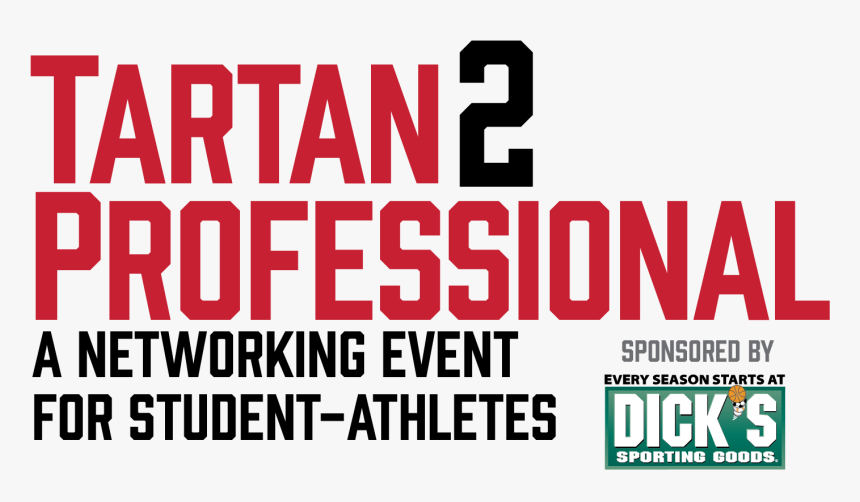 Tartan 2 Prof Logo Left Just Sponsored By Print - Dick's Sporting Goods Coupons, HD Png Download, Free Download