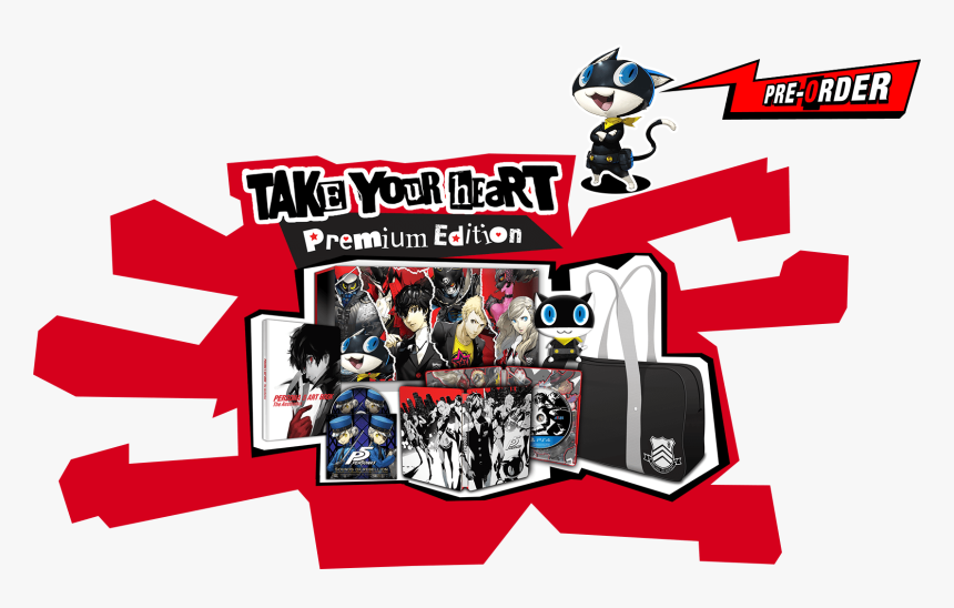 Atlus - Com - Persona 5 Take Your Heart Edition, HD Png Download, Free Download