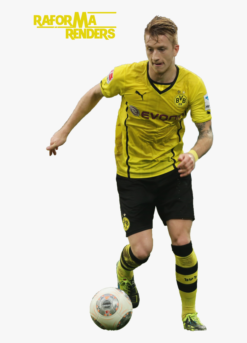 Marco Reus Render 2013-14 - Marco Reus En Png, Transparent Png, Free Download