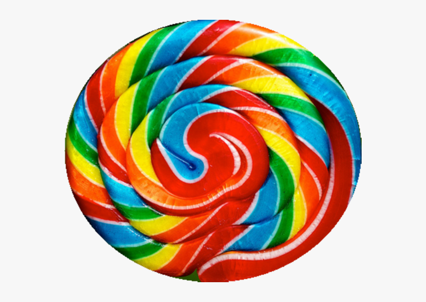 Candy Clip Art Downloadclipart - Rainbow Swirl Lollipops Clipart, HD Png Download, Free Download