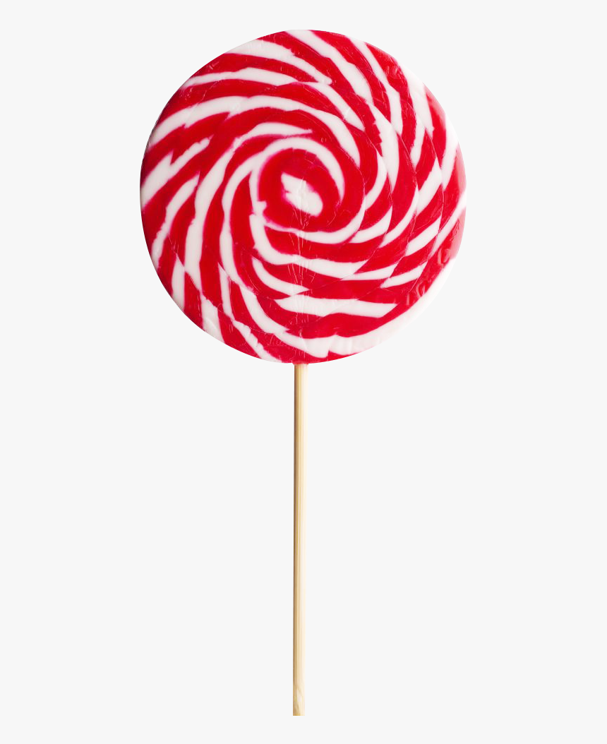 Red And White Lollipop Png, Transparent Png, Free Download