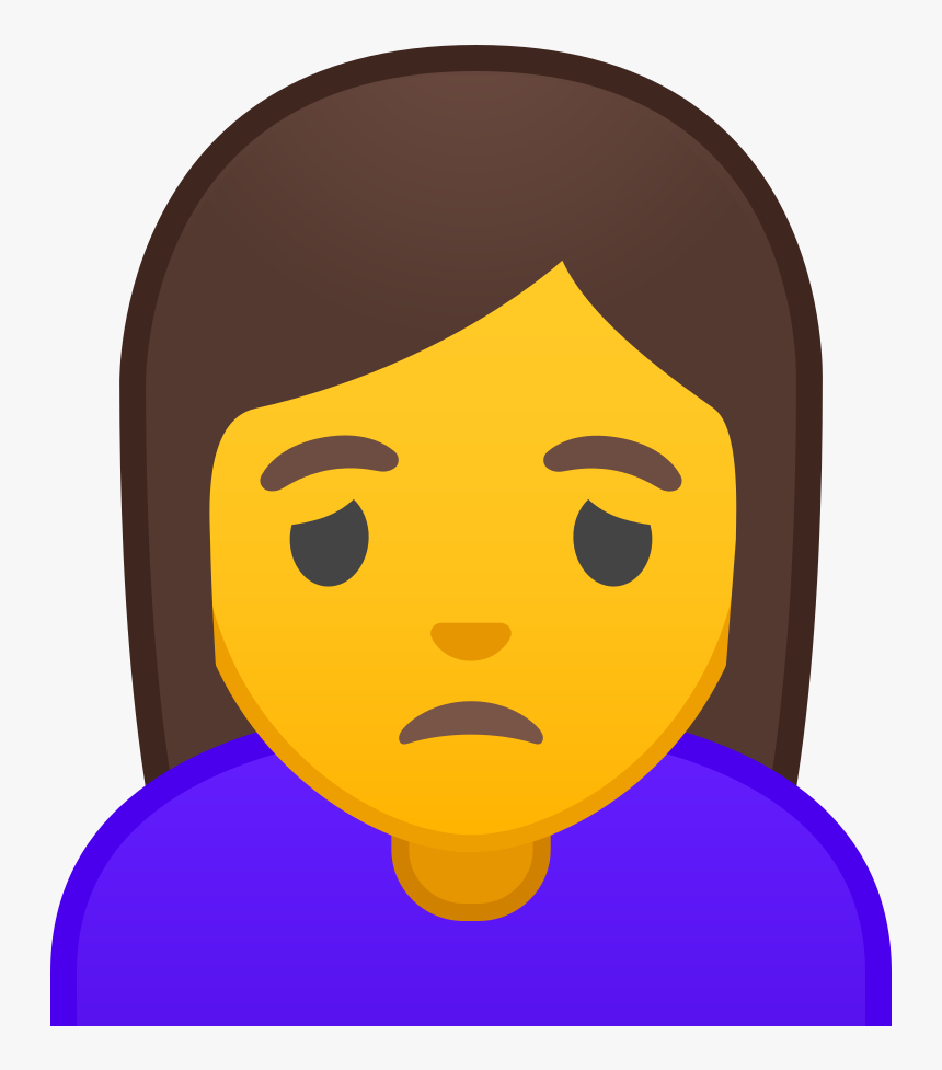 Download Svg Download Png - Person Pouting Emoji, Transparent Png, Free Download
