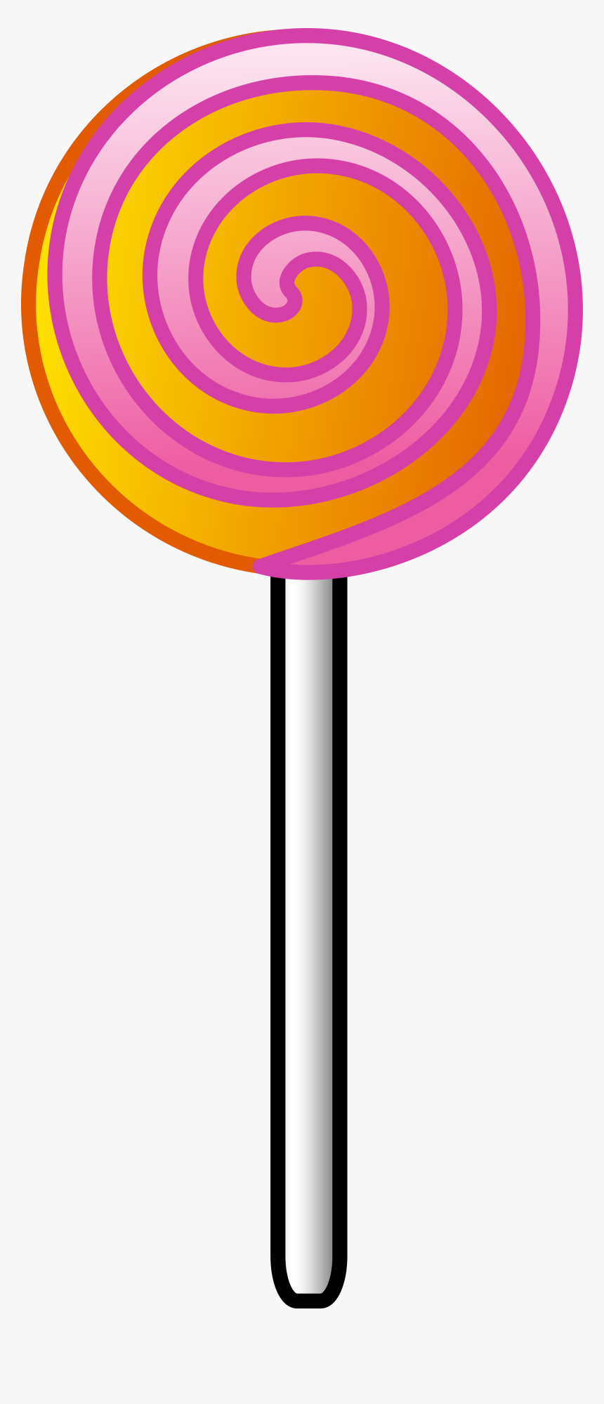 Candy Clip Art Printable Candy Digital Clip Art Lollipop - Clip Art Candyland Lollipop, HD Png Download, Free Download