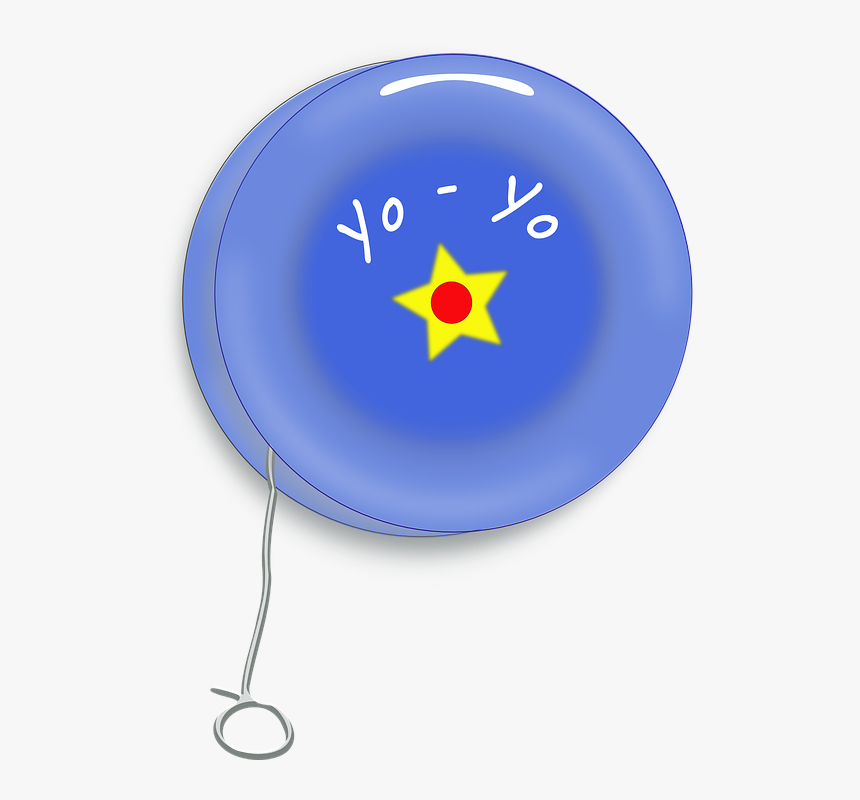 Yo Yo, Toy, Blue, Child, Play, String, Yo-yo - Cute Yo Yo Clipart, HD Png Download, Free Download