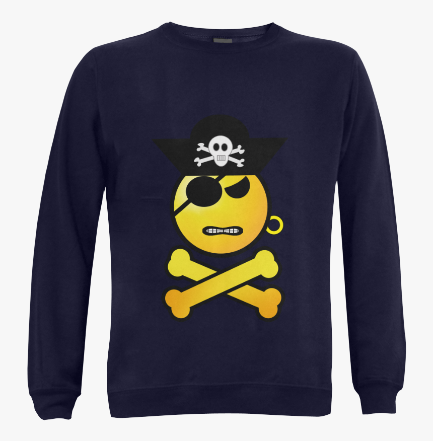 Frowning Emoji Gildan Crewneck Sweatshirt (model H01) - Crew Neck, HD Png Download, Free Download