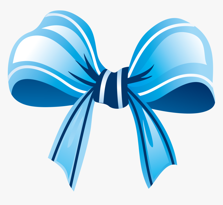 Bow Tie Blue Ribbon Clip Art - Bow Tie Ribbon Png, Transparent Png, Free Download