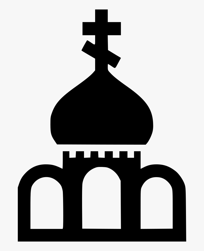 Church Svg Upon Rock - Orthodox Church Symbol Png, Transparent Png, Free Download