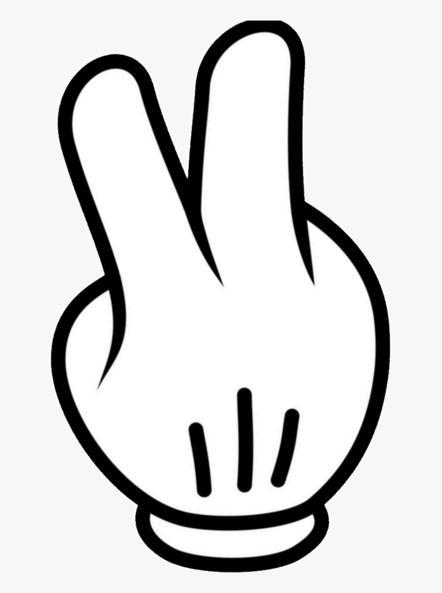 Paper Icon Clipart , Png Download - Mickey Mouse Gloves Cartoon, Transparent Png, Free Download