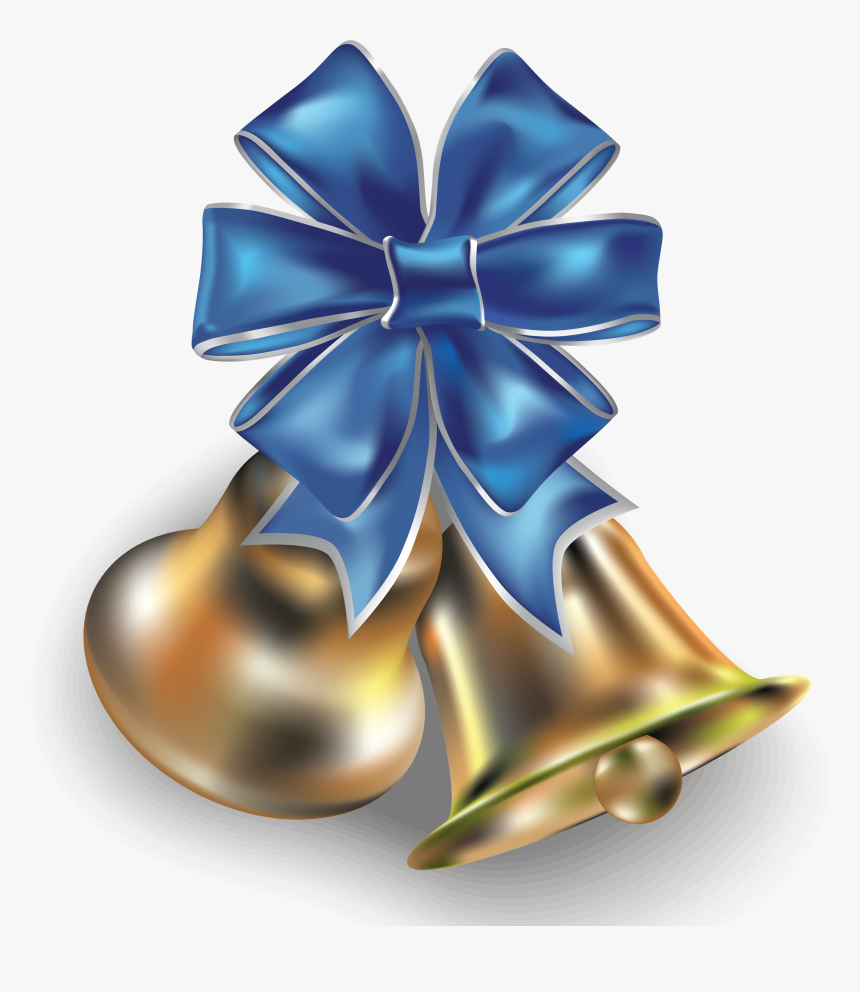 Blue Christmas Bow Png - Border Christmas Blue Png, Transparent Png, Free Download