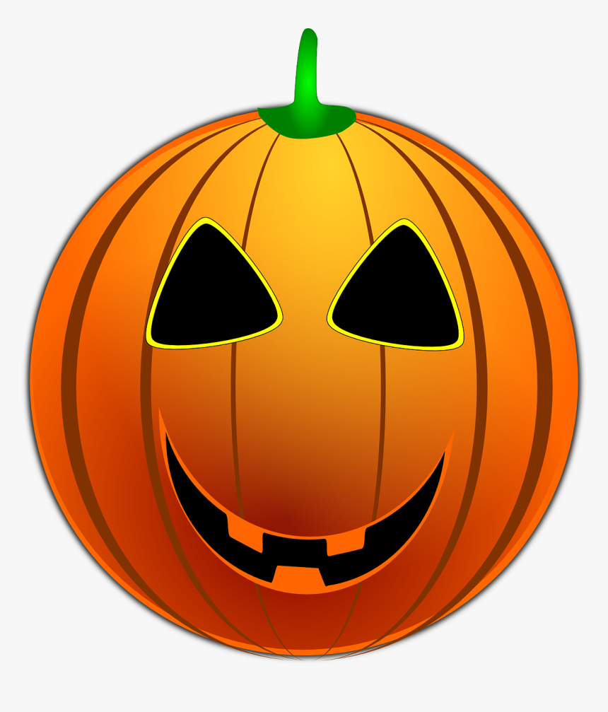 Halloween Pumpkin Head Clipart, HD Png Download, Free Download