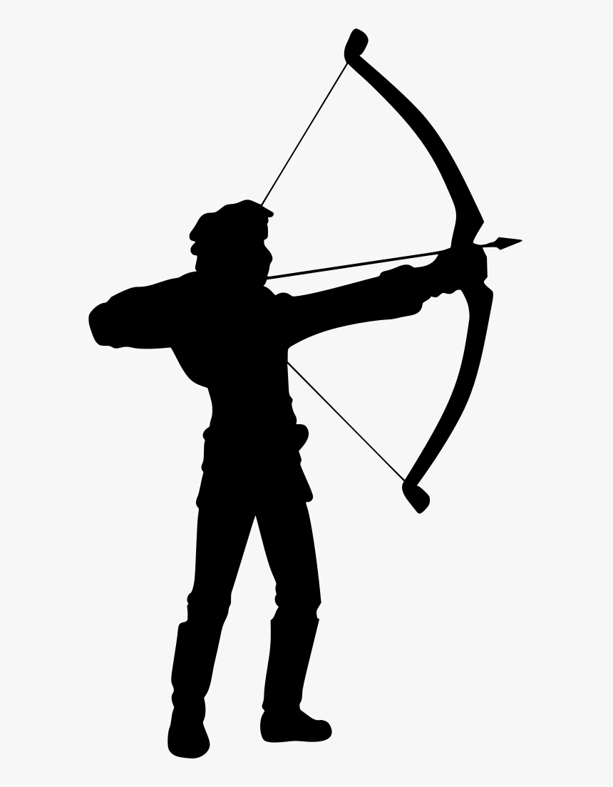 Person With Bow And Arrow, HD Png Download, Free Download