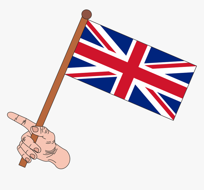 British Flag On Stick, HD Png Download, Free Download