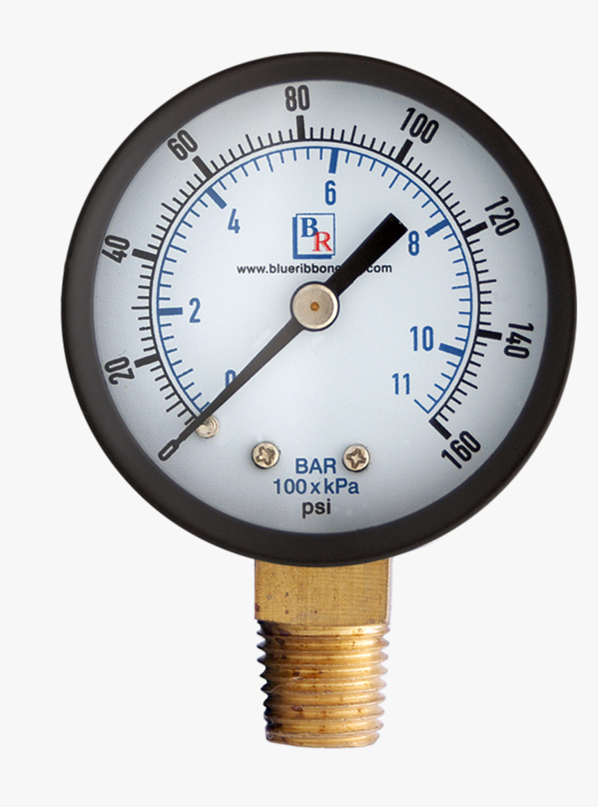 Br Pressure Gauge, HD Png Download, Free Download