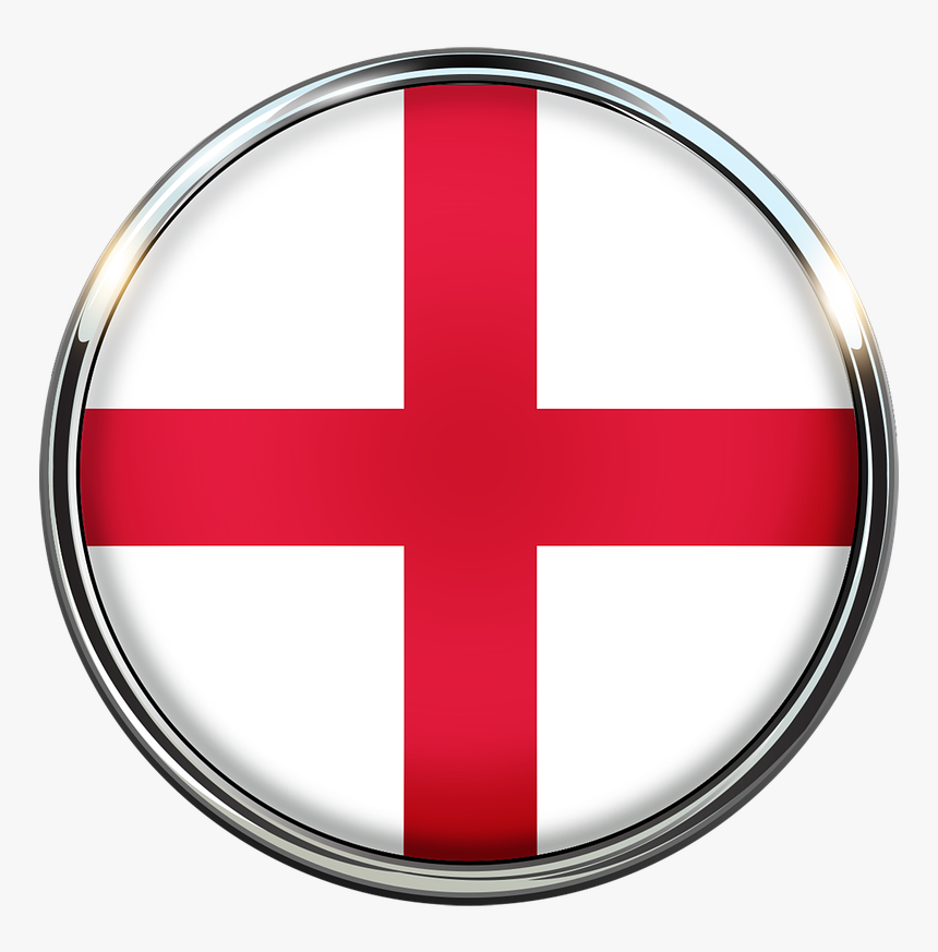 England Circle Flag Png, Transparent Png, Free Download