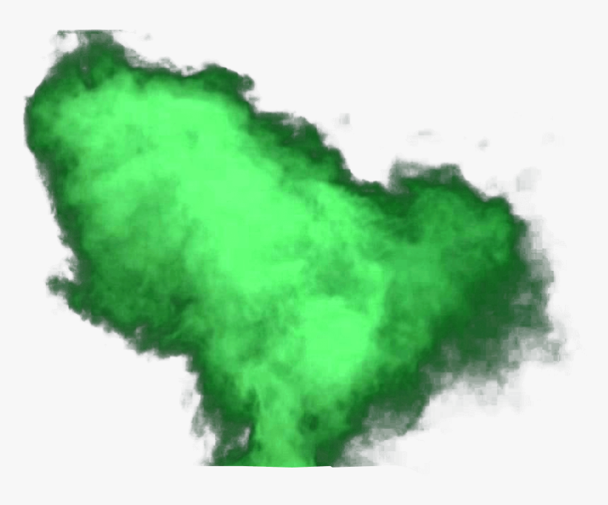 Transparent Green Smoke Png - Painting, Png Download, Free Download