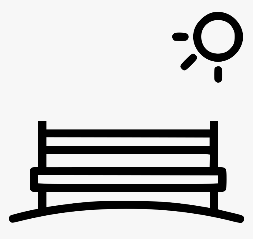 Transparent Park Bench Clipart - Beach Bar Icon Png, Png Download, Free Download