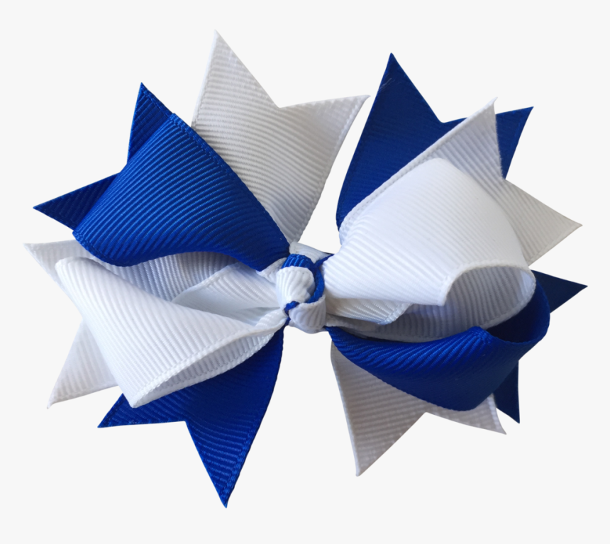 Royal Blue & White Hair Accessories, HD Png Download, Free Download