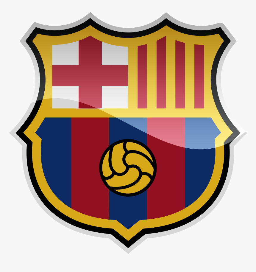 Fc Barcelona Hd Logo Png Fc Barcelona New Crest Transparent Png Kindpng