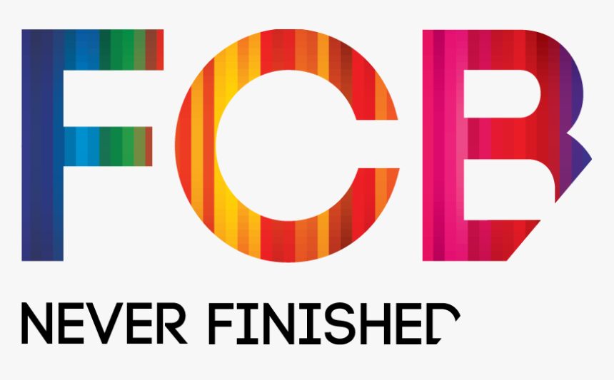 Fcb Never Finished Logo, HD Png Download, Free Download