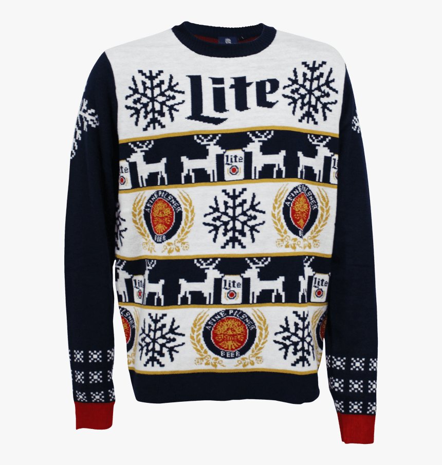 Miller Lite Ugly Sweater 2017, HD Png Download, Free Download