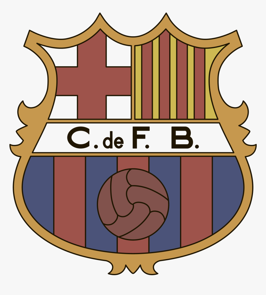 Barcelona Logo Interesting History Of The Team Name - Fc Barcelona 1949 Logo Png, Transparent Png, Free Download