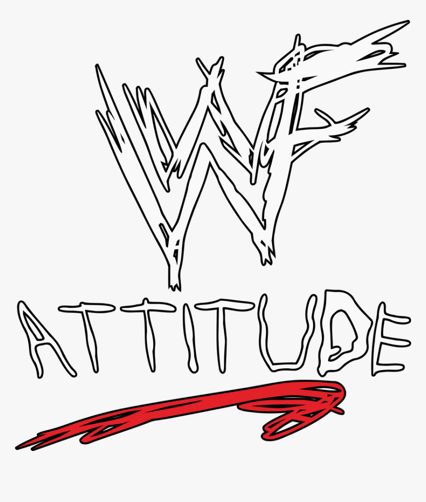 Wwf Attitude Logo Png, Transparent Png, Free Download