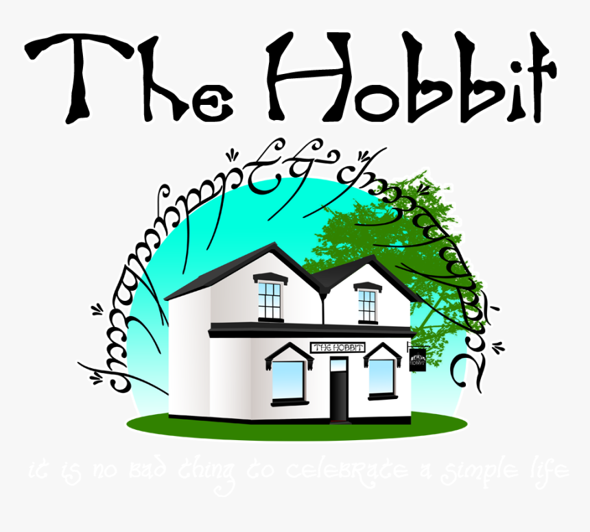 The Hobbit Pub Live Music, Real Ales, Hobbit Cocktails, - Hobbit Pub Logo, HD Png Download, Free Download
