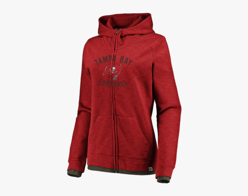 Women"s Tampa Bay Buccaneers Hyper Fandom Full Zip - Hoodie, HD Png Download, Free Download