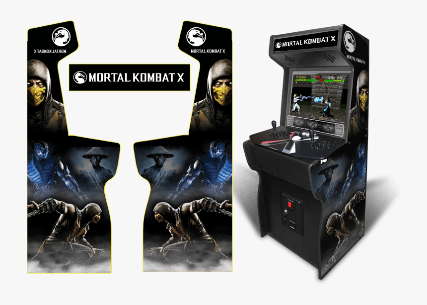 Mkxv2 - Arcade Cabinet Vinyl Wrap, HD Png Download, Free Download