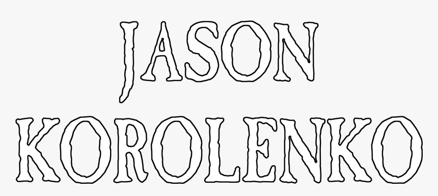 Jasonkorolenko - Com - Calligraphy, HD Png Download, Free Download