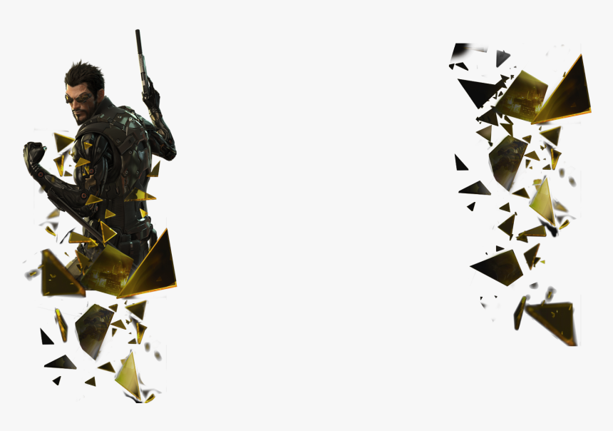 Adam Jensen Deus Ex Png, Transparent Png, Free Download