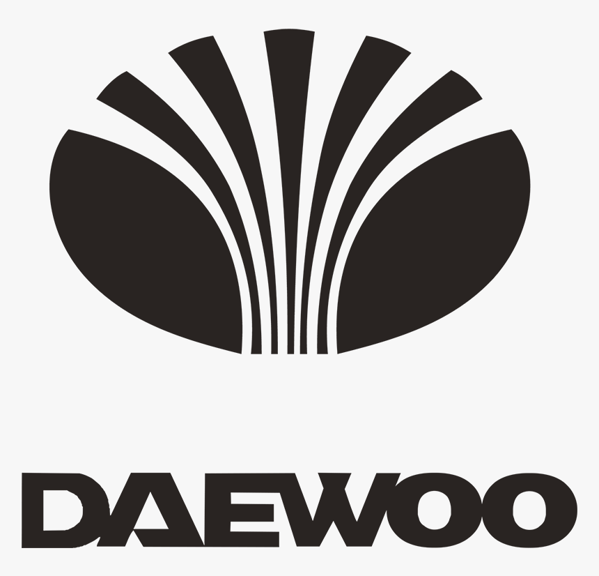 Daewoo Logo Png - Daewoo Logo Png Black, Transparent Png, Free Download