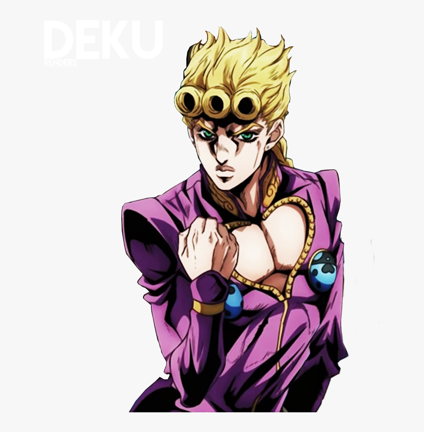 Jojo"s Bizarre Adventure Render By Midoriyadeku - Giorno Giovanna Have A Piano, HD Png Download, Free Download