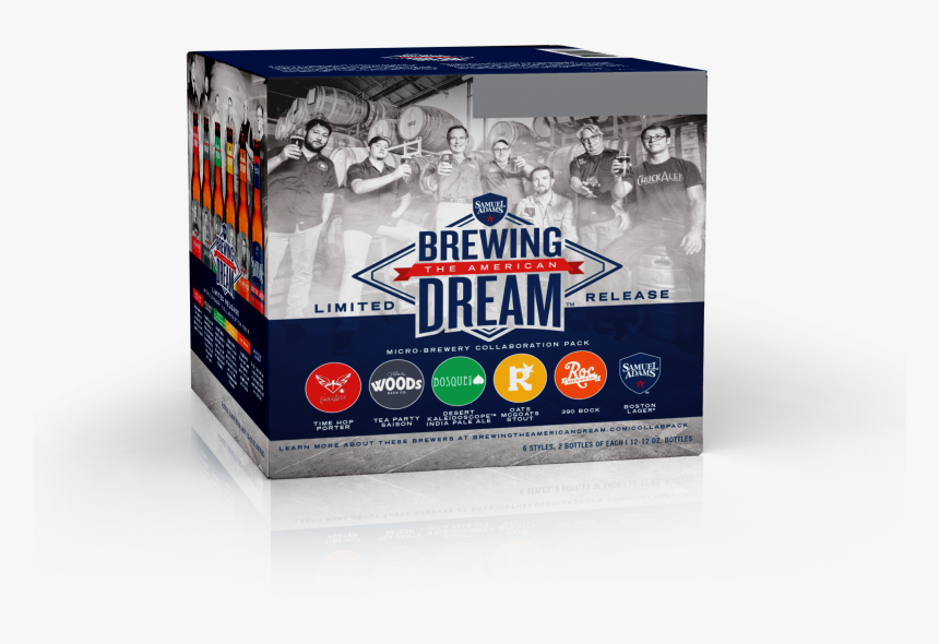 Sam Adams Brewing The American Dream, HD Png Download, Free Download