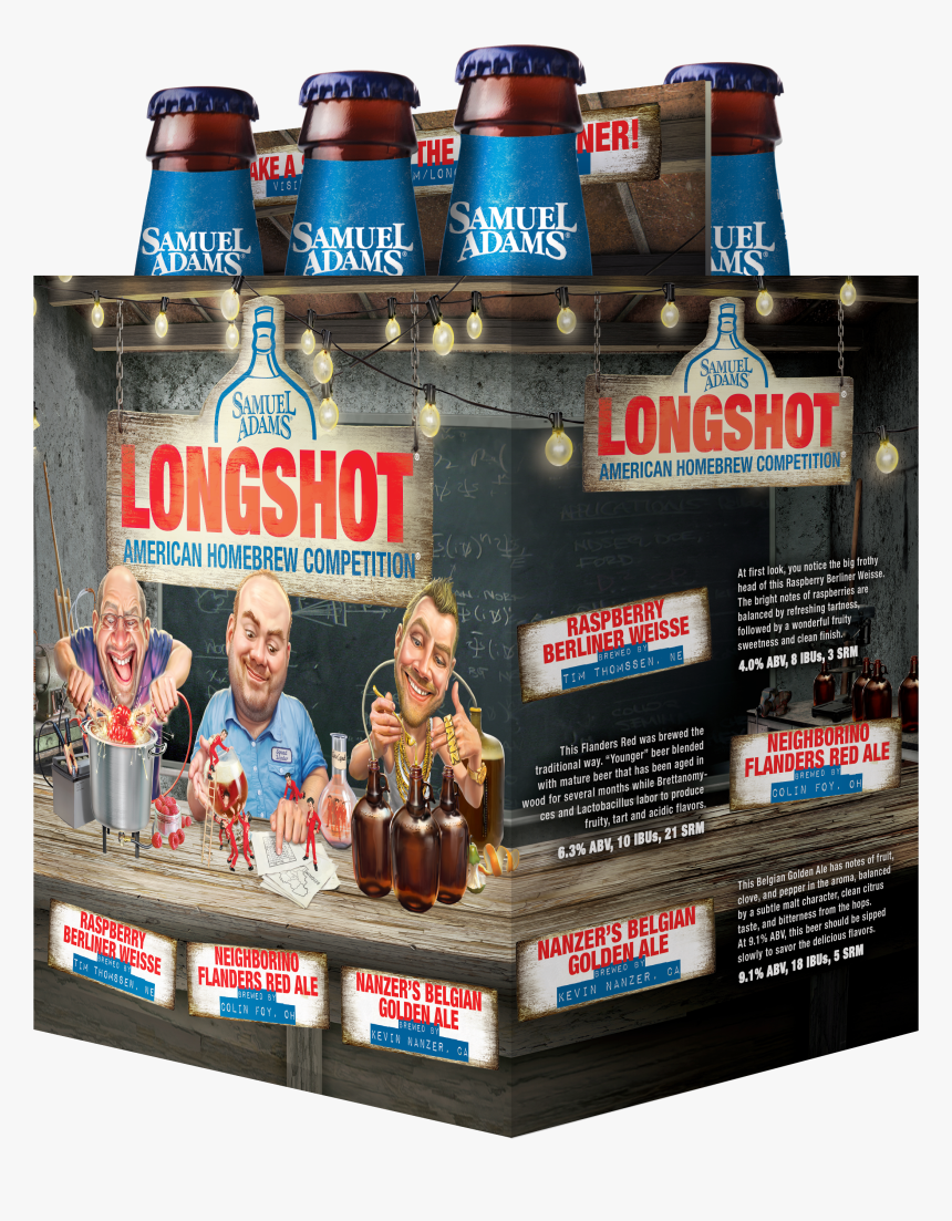 Sam Adams Longshot 2017, HD Png Download, Free Download